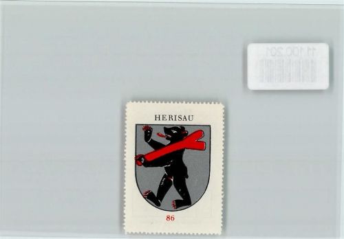Herisau Vignette Wappen Kaffee Hag ca 1920-1940