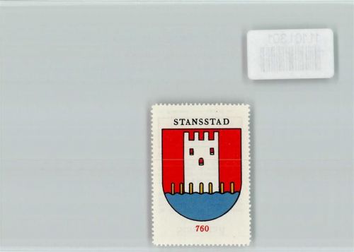 Stansstad Vignette Wappen Kaffee Hag ca 1920-1940 Stansstad