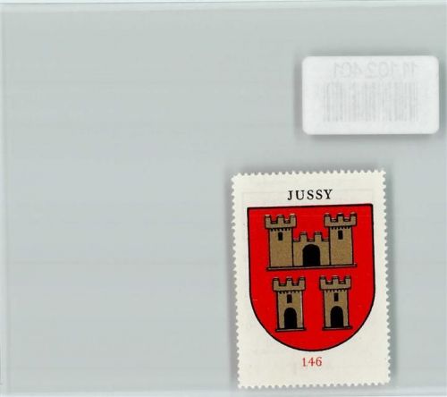 Jussy Vignette Wappen Kaffee Hag ca 1920-1940