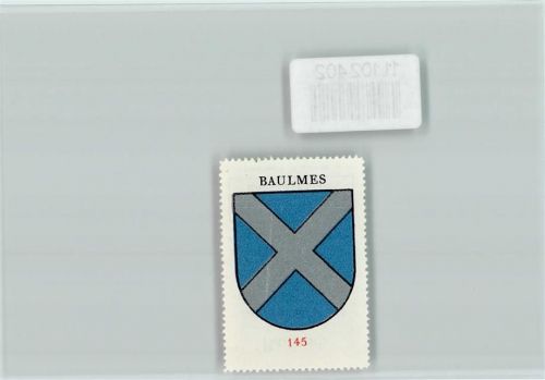 Baulmes Vignette Wappen Kaffee Hag ca 1920-1940