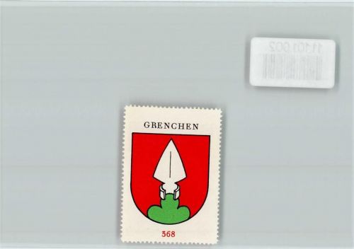 Grenchen Vignette Wappen Kaffee Hag ca 1920-1940 Grenchen
