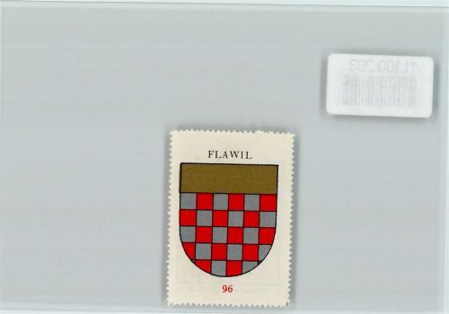 9230 Flawil - Vignette Wappen Kaffee Hag ca 1920-1940