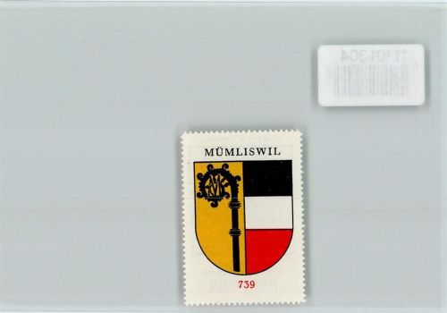 Mümliswil Vignette Wappen Kaffee Hag ca 1920-1940 Mümliswil