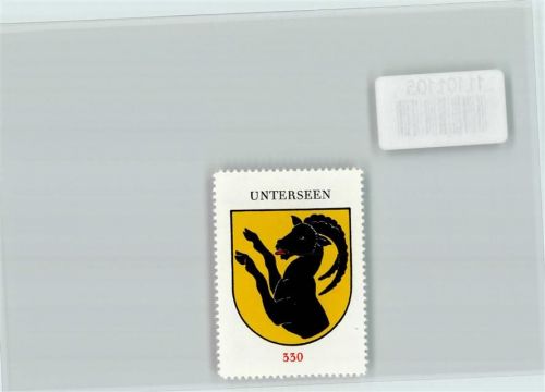 Unterseen Vignette Wappen Kaffee Hag ca 1920-1940 Unterseen