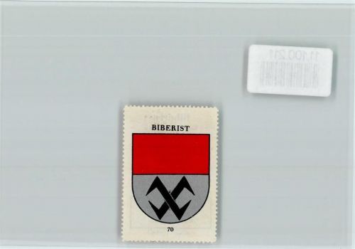 Biberist Vignette Wappen Kaffee Hag ca 1920-1940