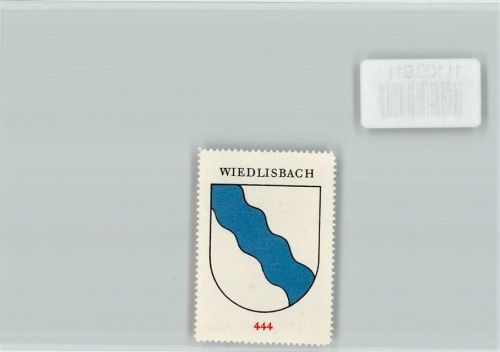 Wiedlisbach Vignette Wappen Kaffee Hag ca 1920-1940 Wiedlisbach