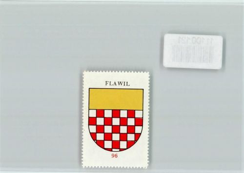 9230 Flawil - Vignette Wappen Kaffee Hag ca 1920-1940