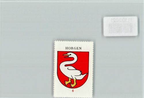 Horgen Vignette Wappen Kaffee Hag ca 1920-1940