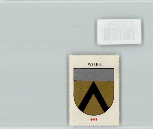 Worb Vignette Wappen Kaffee Hag ca 1920-1940