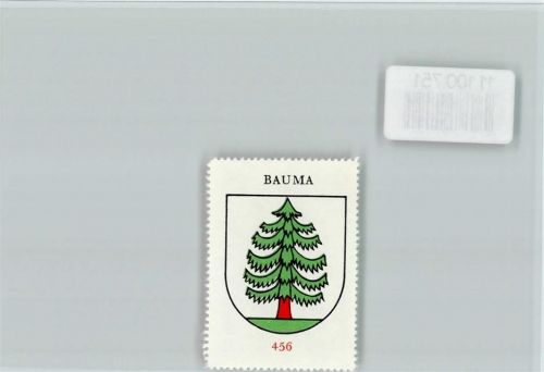 Bauma Vignette Wappen Kaffee Hag ca 1920-1940 Bauma