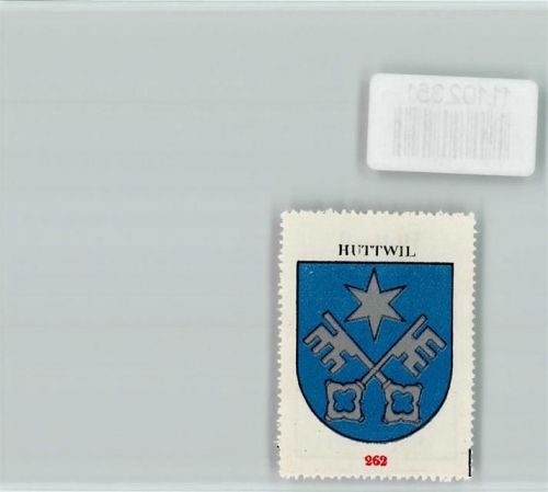 Huttwil Vignette Wappen Kaffee Hag ca 1920-1940