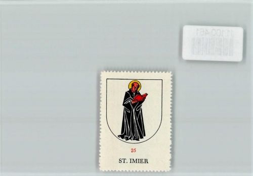 St-Imier Vignette Wappen Kaffee Hag ca 1920-1940