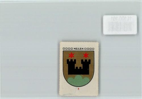 Meilen Vignette Wappen Kaffee Hag ca 1920-1940