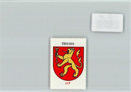 Thusis Vignette Wappen Kaffee Hag ca 1920-1940