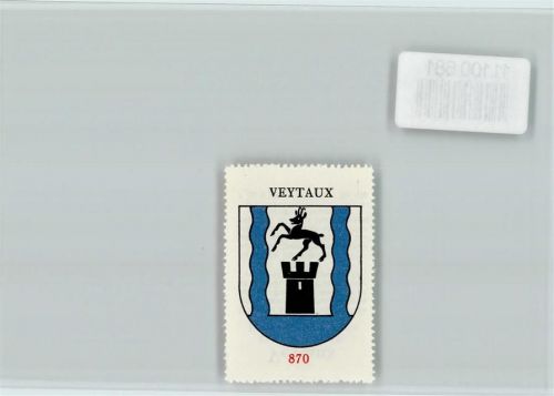 Veytaux Vignette Wappen Kaffee Hag ca 1920-1940 Veytaux
