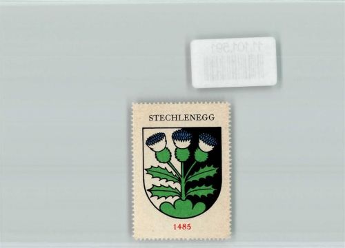 Gonten Stechlenegg Vignette Wappen Kaffee Hag ca 1920-1940