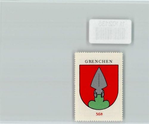 Grenchen Vignette Wappen Kaffee Hag ca 1920-1940