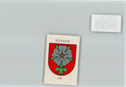 8730 Uznach - Vignette Wappen Kaffee Hag ca 1920-1940