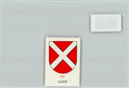 Cazis Vignette Wappen Kaffee Hag ca 1920-1940