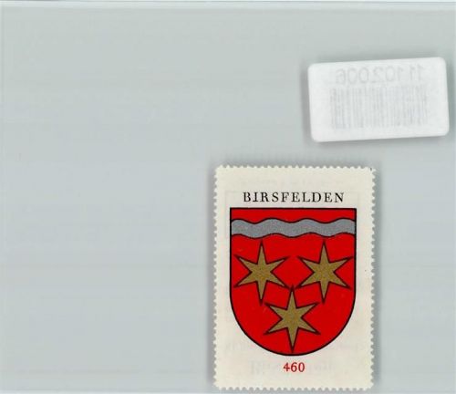 4127 Birsfelden - Vignette Wappen Kaffee Hag ca 1920-1940