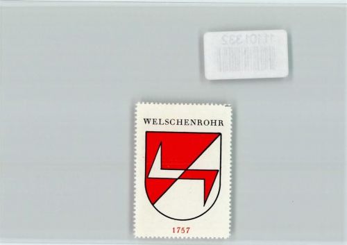 Welschenrohr Vignette Wappen Kaffee Hag ca 1920-1940 Welschenrohr