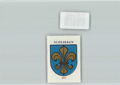 8952 Schlieren - Vignette Wappen Kaffee Hag ca 1920-1940