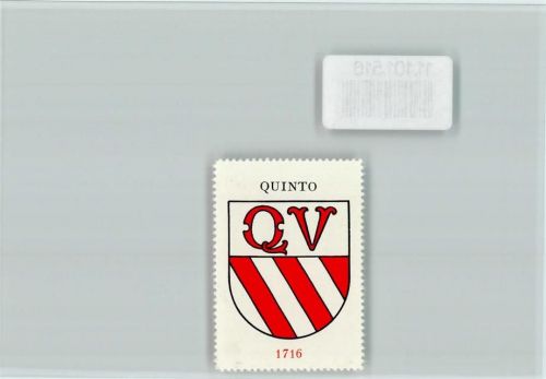 Quinto Vignette Wappen Kaffee Hag ca 1920-1940