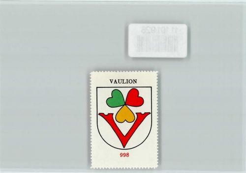 Vaulion Vignette Wappen Kaffee Hag ca 1920-1940