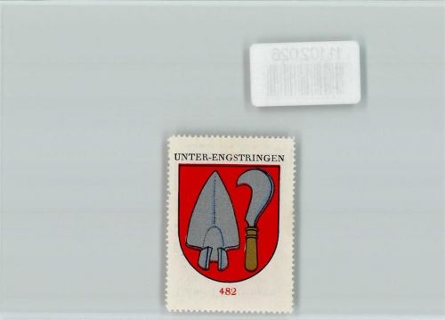 Unterengstringen Vignette Wappen Kaffee Hag ca 1920-1940