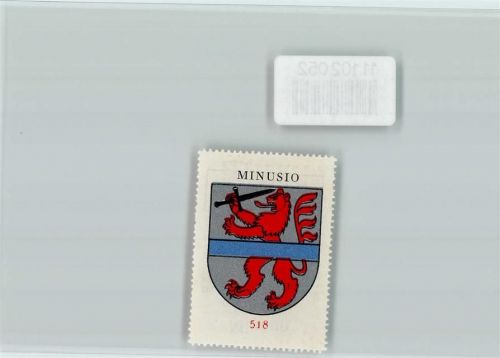 Minusio Vignette Wappen Kaffee Hag ca 1920-1940