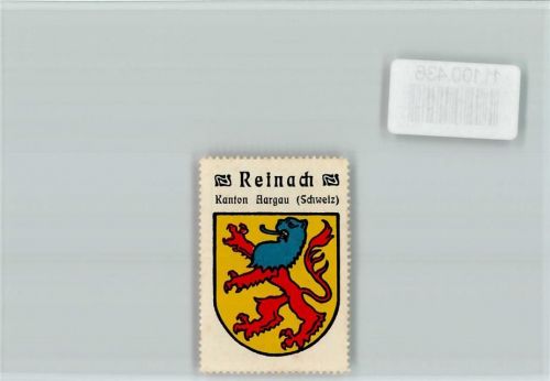 Reinach AG Vignette Wappen Kaffee Hag ca 1920-1940