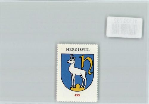 Hergiswil NW Vignette Wappen Kaffee Hag ca 1920-1940
