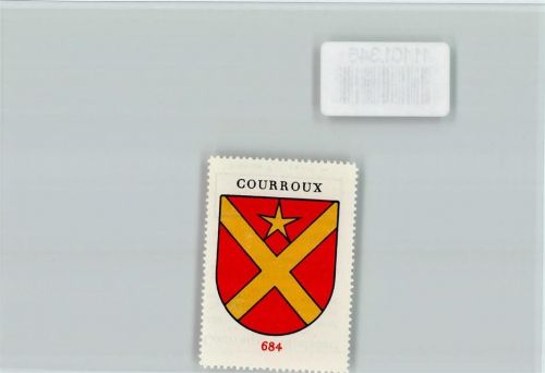 2822 Courroux - Vignette Wappen Kaffee Hag ca 1920-1940 Courroux