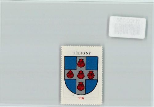 Céligny Vignette Wappen Kaffee Hag ca 1920-1940