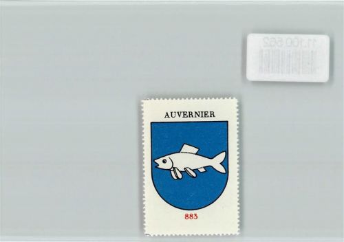 Auvernier Vignette Wappen Kaffee Hag ca 1920-1940 Auvernier