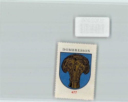 Dombresson Vignette Wappen Kaffee Hag ca 1920-1940