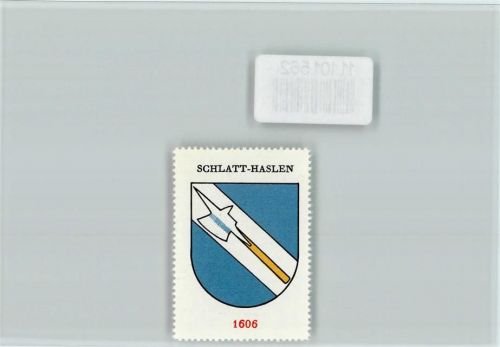 Haslen AI Vignette Wappen Kaffee Hag ca 1920-1940