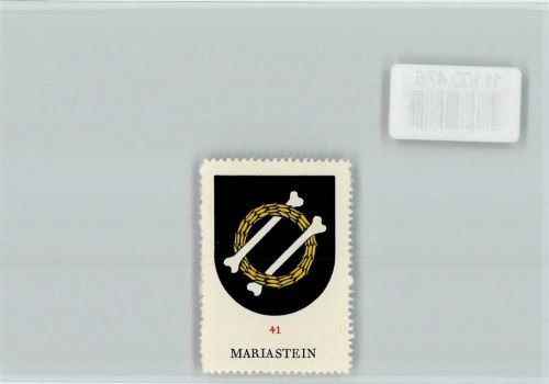 Mariastein Vignette Wappen Kaffee Hag ca 1920-1940