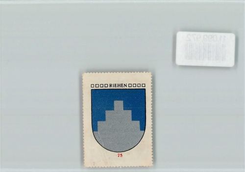 4125 Riehen - Vignette Wappen Kaffee Hag ca 1920-1940