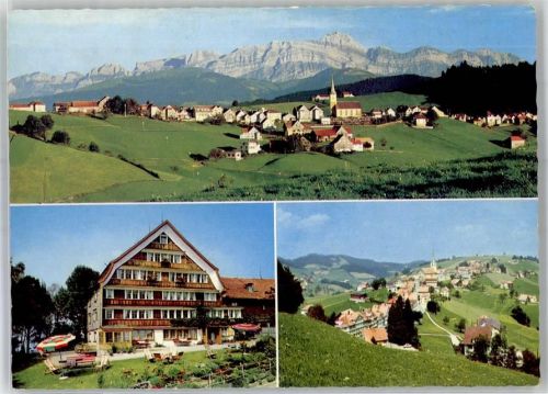 Schwellbrunn Kirche Pension Sonnenberg