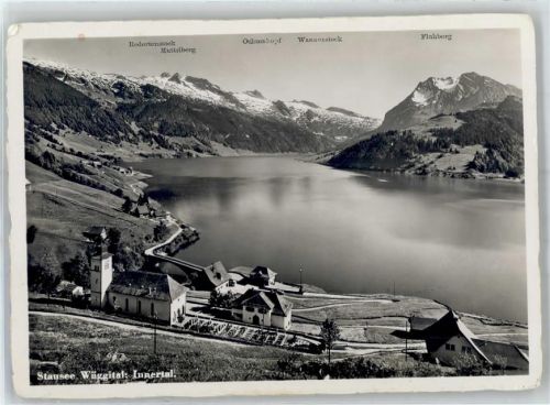 8858 Innerthal Wägital - Gasthaus Stausee Familie Spiess Fluhberg Ochsenkopf