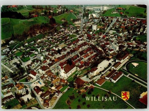 Willisau 1973 Fliegeraufnahme