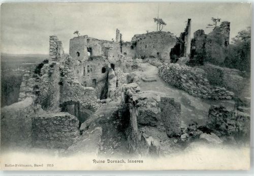 Dornach 1904 Ruine Inneres