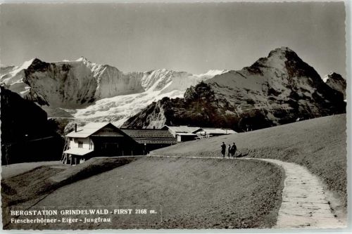 Grindelwald 1957 Gasthaus Bergstation