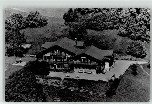 Saanen Fliegeraufnahme Hotel Pension Sonnenhof