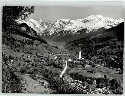 Saas im Prättigau Silvretta Gruppe Klosters