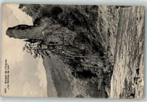 Les Brenets 1913 Gorges de l Areuse La femme de Lot