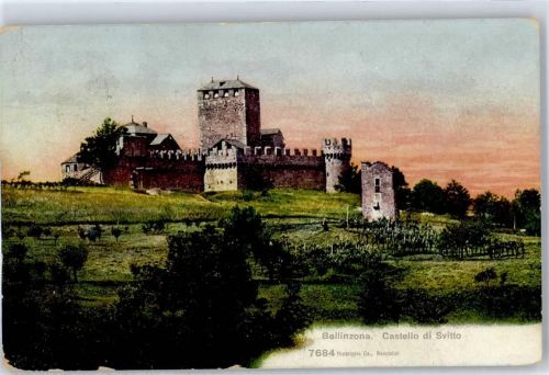 Bellinzona 1908 Castello di Svitto Preissenkung