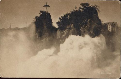 um 1920/30 - Schaffhausen, Rheinfall, Schweiz,Carl Künzli-Tobler AKU2