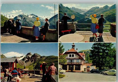 Muottas Muraigl - Muottas Murrigl Bahn Touristen Aussichtsplattform